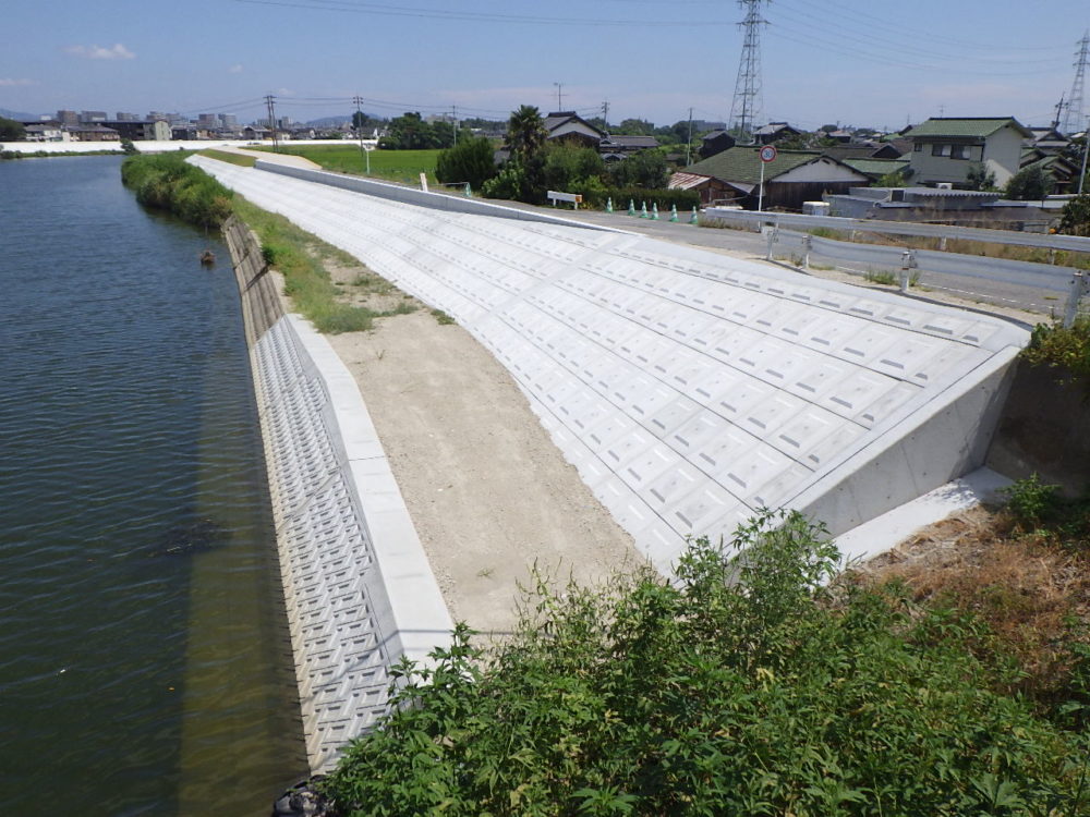 足守川護岸工事