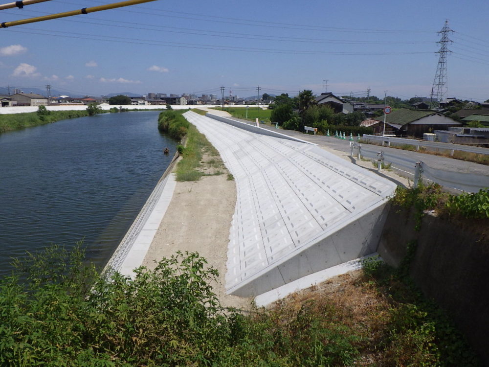 足守川護岸工事